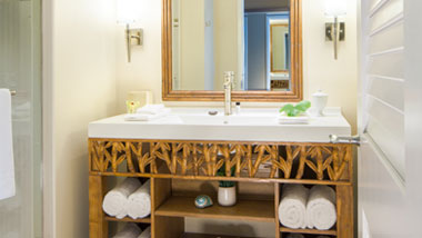 Margaritaville Resort Casino Standard Hotel Room Bathroom vanity