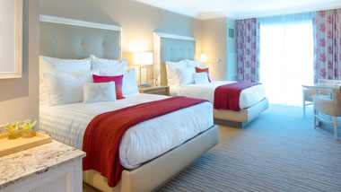 Margaritaville Resort Casino Standard Double Queen Hotel Room