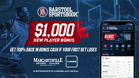 $1,000 New Player Bonus! Get 100% back in bonus cash if your first bet loses.