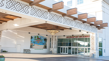 Valet Parking at Margaritaville