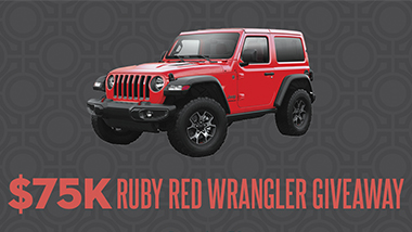 12-22 RUBY RED WRANGLER GIVEAWAY